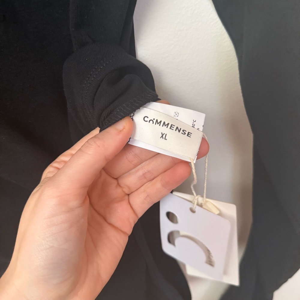 Commense NWT Black Bodysuit - Picture 10 of 11